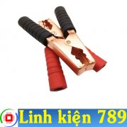 Kẹp bình ắc quy 200A Kẹp cá sấu ( 1 cặp đen đỏ ) 